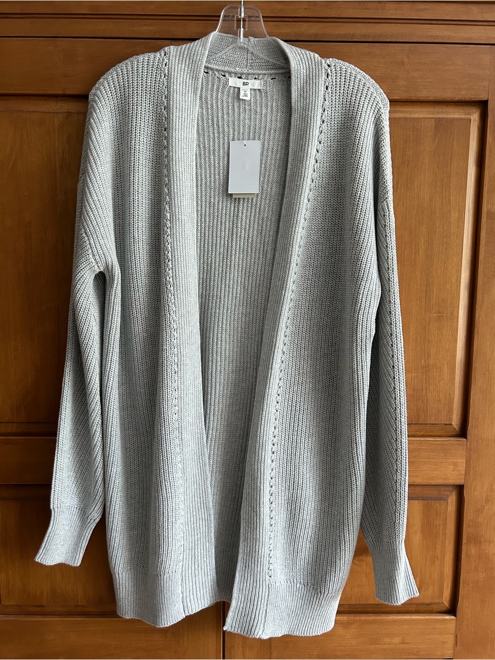 BP Nordstrom lightweight open-front Cardigan Size M - Picture 1 of 5